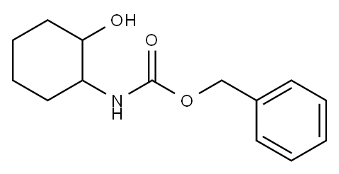 2-羟基环己基氨基甲酸苄酯, 92645-06-2, 结构式