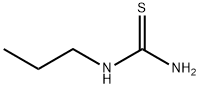 プロピルチオ尿素 化学構造式