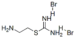 2-aminoethylsulfanylmethanimidamide dihydrobromide 结构式
