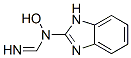 Methanimidamide, N-1H-benzimidazol-2-yl-N-hydroxy- (9CI) Structure