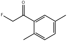 Ethanone, 1-(2,5-dimethylphenyl)-2-fluoro- (9CI) Struktur