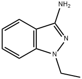 1-乙基-1H-吲唑-3-胺 结构式