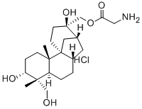 aphidicolin glycinate Structure
