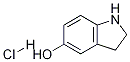 1H-Indol-5-ol, 2,3-dihydro-, hydrochloride Structure