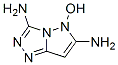 5H-Pyrazolo[5,1-c]-1,2,4-triazole-3,6-diamine,  5-hydroxy- Structure