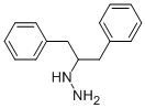 1-(1,3-diphenylpropan-2-yl)hydrazine Structure