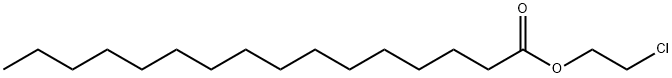 十六烷酸 2-氯乙基酯 结构式