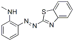 6-monomethylaminophenylazobenzothiazole 结构式