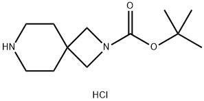 叔丁基 2,7-二氮杂螺[3.5]壬烷-2-甲酸酯 盐酸盐, 929302-18-1, 结构式