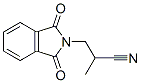 2-[(1,3-Dihydro-1,3-dioxo-2H-isoindole-2-yl)methyl]propanenitrile Structure
