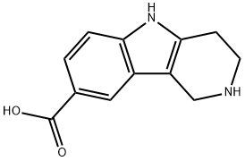 2,3,4,5-tetrahydro-1H-pyrido[4,3-b]indole-8-carboxylic acid Structure