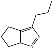 Cyclopentapyrazole,  4,5,6,6a-tetrahydro-3-propyl- 结构式