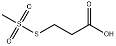 2-Carboxyethyl Methanethiosulfonate, 92953-12-3, 结构式