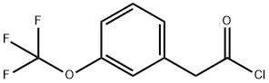 3-(Trifluoromethoxy)benzeneacetyl chloride 结构式
