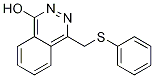 4-(phenylthioMethyl)phthalazin-1-ol 结构式