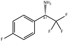 (1S)-2,2,2-TRIFLUORO-1-(4-FLUOROPHENYL)ETHYLAMINE Structure