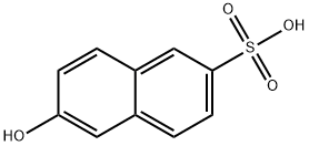 2-萘酚-6-磺酸 结构式