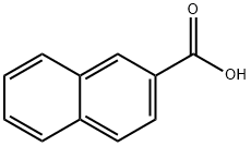 2-ナフトエ酸 化学構造式