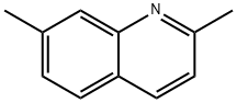 2,7-二甲基喹啉 结构式