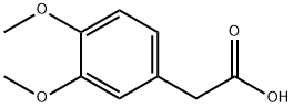 (3,4-Dimethoxyphenyl)acetic acid Struktur