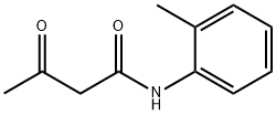2'-甲基乙酰乙酰苯胺 结构式