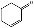 2-シクロヘキセン-1-オン 化学構造式