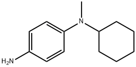 N1-环己基-N1-甲基苯-1,4-二胺, 93087-80-0, 结构式