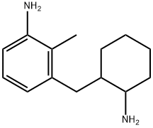 3-[(2-aminocyclohexyl)methyl]-o-toluidine Struktur