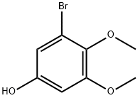 3 - 溴-4,5 - 二甲氧基苯酚, 93092-14-9, 结构式