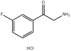 3-Fluorophenacylamine hydrochloride Structure