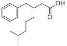 3-benzyl-7-methyl-octanoic acid 结构式