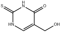 5-(羟甲基)-2-硫代-2,3-二氢嘧啶-4(1H)-酮 结构式