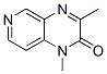 Pyrido[3,4-b]pyrazin-2(1H)-one, 1,3-dimethyl- (7CI) 结构式