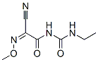 (2Z)-2-cyano-N-(ethylcarbamoyl)-2-methoxyimino-acetamide 结构式