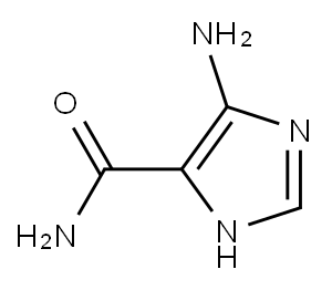 5-amino-3H-imidazole-4-carboxamide Struktur
