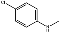 4-クロロ-N-メチルアニリン 化学構造式