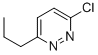 3-CHLORO-6-PROPYL-PYRIDAZINE Struktur