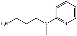 N-METHYL-N-PYRIDIN-2-YLPROPANE-1,3-DIAMINE Struktur