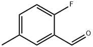 2-氟-5-甲基苯甲醛 结构式