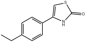4-(4-ETHYLPHENYL)-2(3H)-THIAZOLONE Struktur