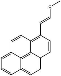 (2'-methoxyvinyl)pyrene Structure