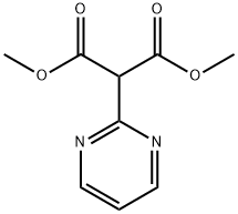 2-(2-嘧啶基)丙二酸二甲酯, 93271-75-1, 结构式