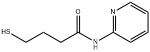 Butanamide, 4-mercapto-N-2-pyridinyl- (9CI) Structure