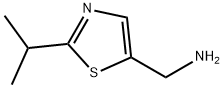 5-Thiazolemethanamine,  2-(1-methylethyl)- Structure