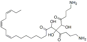 1-linolenoyl-2,3-bis(4-aminobutyryl)propane-1,2,3-triol 结构式