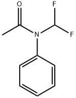 Acetamide,  N-(difluoromethyl)-N-phenyl- Structure