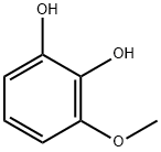 3-甲氧基儿茶酚 结构式