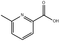 6-甲基-2-吡啶甲酸 结构式