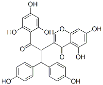 狼毒色原酮 结构式