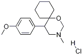 (5RS)-5-(4-Methoxyphenyl)-3-Methyl-1-oxa-3-azaspiro-[5.5]undecane Hydrochloride|盐酸文拉法辛杂质E